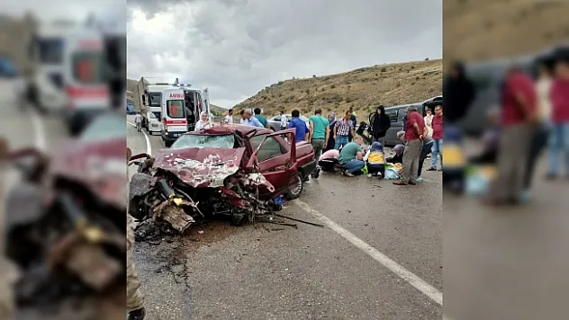 Darende'de can pazarı: 1 ölü, 7 yaralı!
