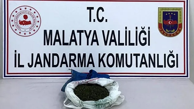 Hekimhan'da uyuşturucu operasyonu!