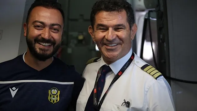 Malatyalı pilottan Yeni Malatyaspor'a anonslu jest