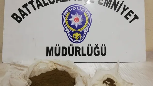 Malatya'da uyuşturucu operasyonu!