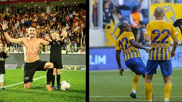 Takımın en değerlileri Jahovic ile Guilherme...