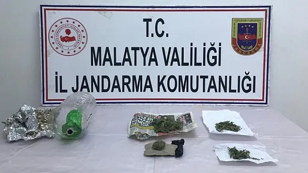 205 gram kubar esrar yakalandı
