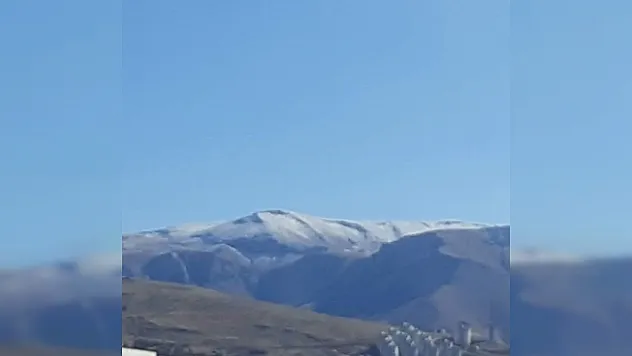 Beydağı beyaz duvağını taktı!