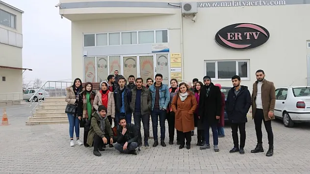 RTS öğrencilerinden ERTV'ye ziyaret!