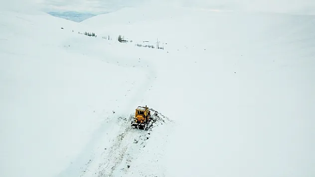 Malatya'da 63 bin kilometrelik kapalı yol açıldı
