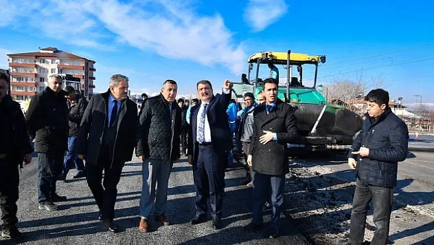 Sivas bağlantı yolunun 2 buçuk kilometrelik bölümü tamamlandı