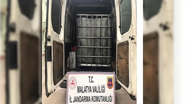 Kaçak 2 bin 500 litre atık madeni yağ ele geçirildi