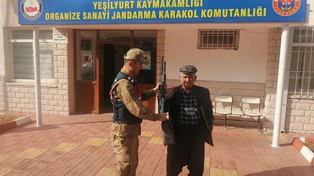 Malatya'daki tüfek hırsızları yakalandı!