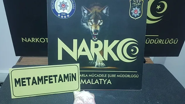 Malatya'da uyuşturucudan 2 tutuklama!