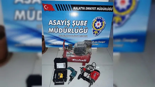 İnşaattan malzeme çalan hırsızlar yakalanarak gözaltına alındı!