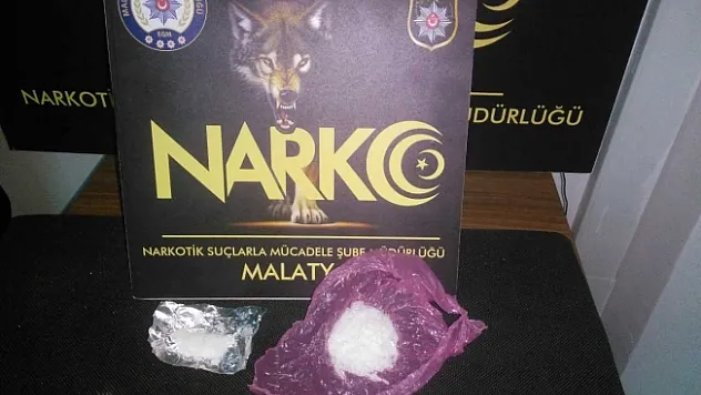 Malatya'da uyuşturucu operasyonu: 1 tutuklama!