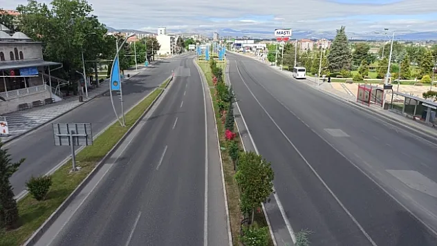 4 günlük kısıtlama başladı, Malatya sessizliğe büründü!