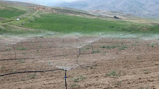 Malatya'da sulama sezonu açıldı!