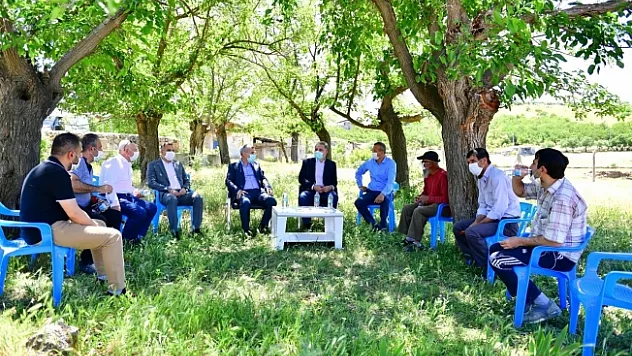 Milletvekili Çakır ve Başkan Çınar'dan kırsal mahallelere ziyaret