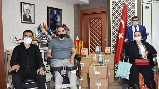 Emniyet Müdürü'nden engelliler yararına örnek davranış
