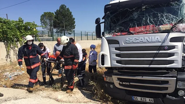 Kendirli Mahallesi'nde iki TIR kazaya karıştı: 1 yaralı!