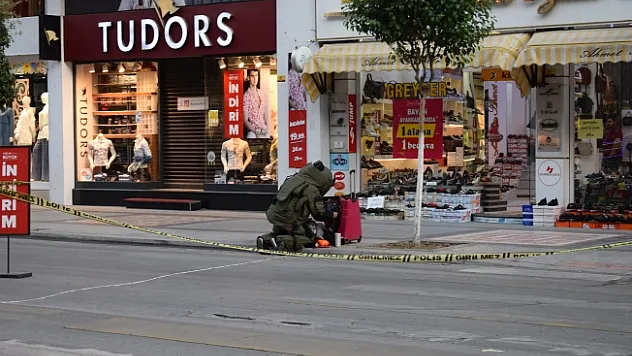 Malatya'da şüpheli valiz polisi alarma geçirdi!