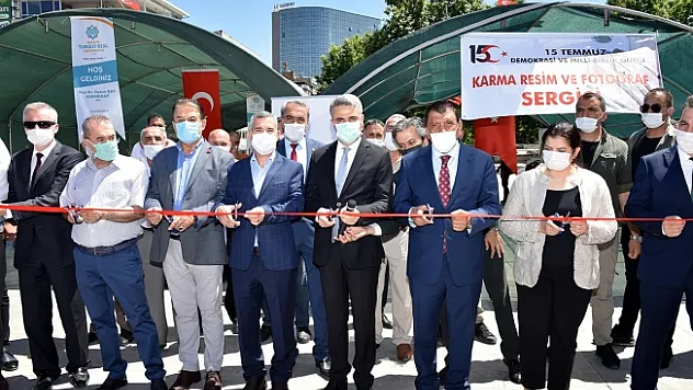 Malatya'da 15 Temmuz etkinliği! Fotoğraf sergisi açıldı...