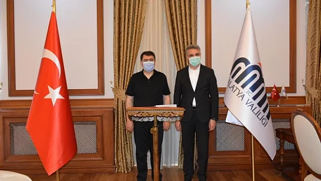 Vali Şahin, eski makamına bu kez ziyaretçi olarak geldi!