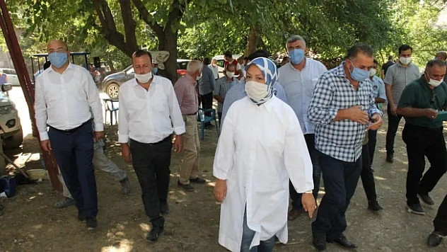 Milletvekili Çalık deprem bölgesinde...