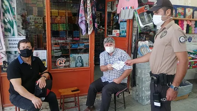 Darende'de Covid-19 denetimleri