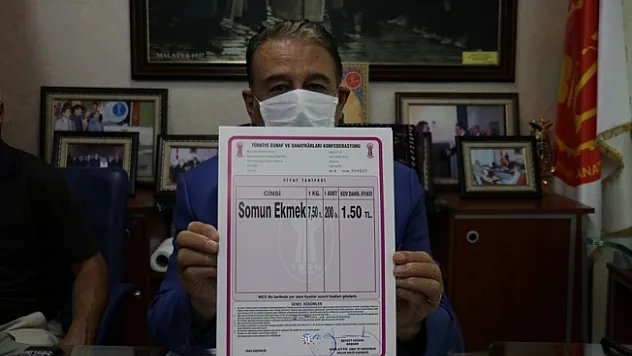 Malatya'da somun ekmeğe zam