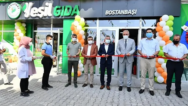 ''Yeşil Gıda Market' törenle açıldı''
