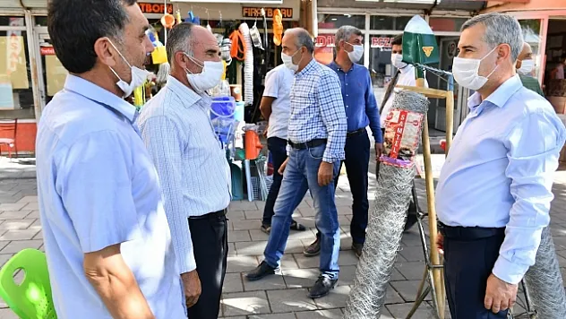 Başkan Çınar, yatırımları inceledi