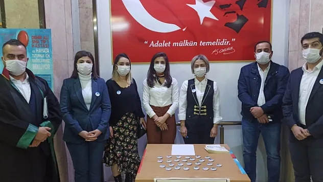 SMA hastası bebeğe Malatya Barosu'ndan destek