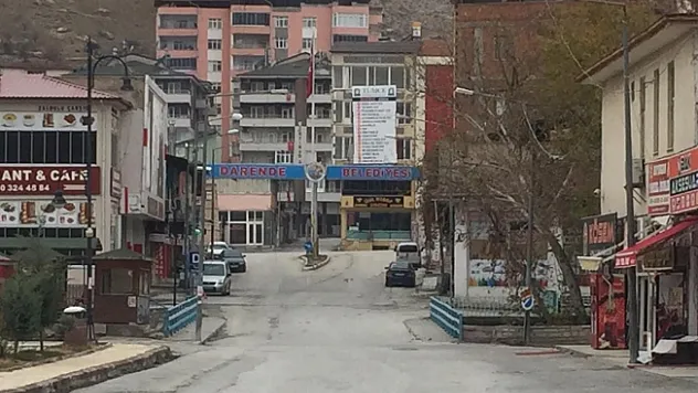 Darende'de sokağa çıkma kısıtlamasına uyuluyor