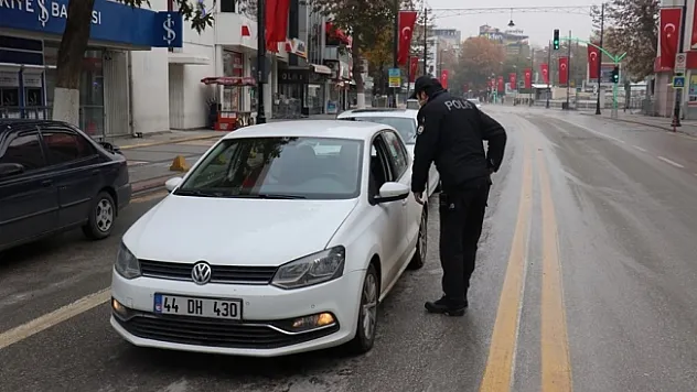 Malatya'da 80 kişiye sokağa çıkma cezası!