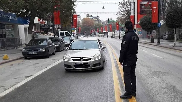 Malatya'da kısıtlama denetimleri sürüyor