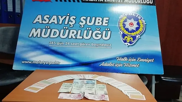 Malatya'da kumar baskını!