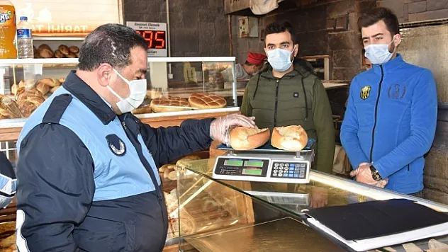 Zabıtadan ekmek denetimi