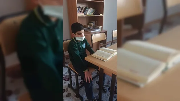 Kur'an-ı Kerim'i güzel okuma birincisi Darende'den