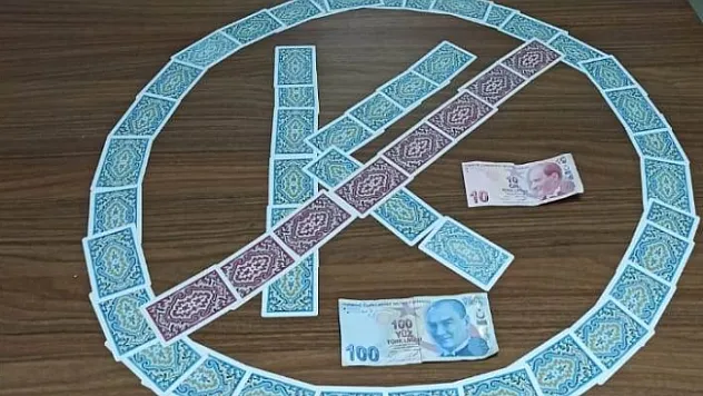 Malatya'da bir iş yerine kumar baskını! 5 kişi yakalandı