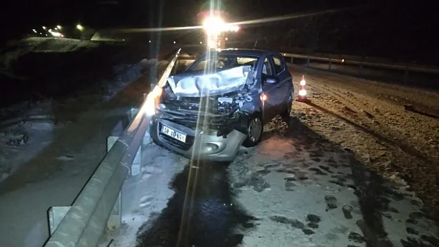 Malatya'da kar yağışı kazalara neden oldu!