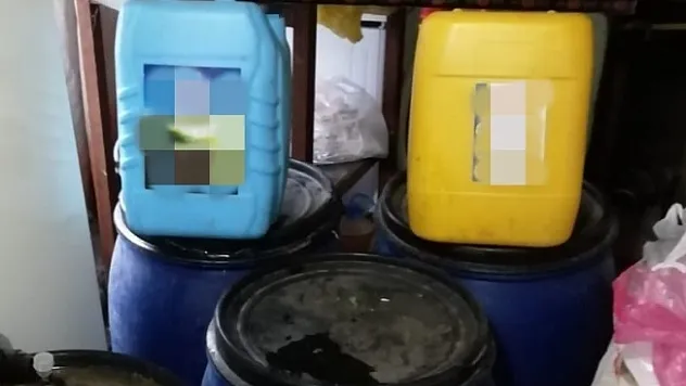 Malatya'da 400 litre kaçak içki ele geçirildi