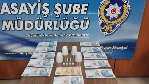 Malatya'da kumar operasyonu: 4 şahsa ceza