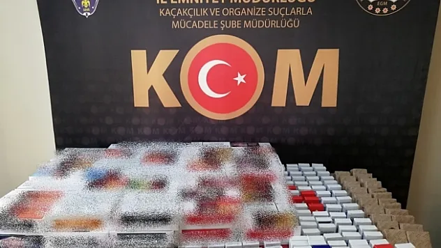 Malatya'da sigara kaçakçılığına geçit yok!