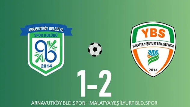 Yeşilyurt, İstanbul'dan 3 puanla dönüyor: 1-2
