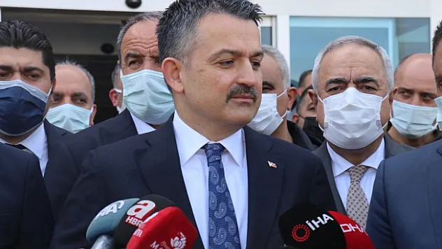 Bakan Pakdemirli'den ilk açıklama