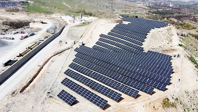 Bulgurlu Mahallesi'ne 7.5 milyonluk yatırım! Güneş enerji santrali kuruldu