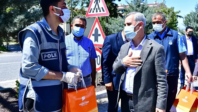 Güvenlik güçlerine moral ziyareti