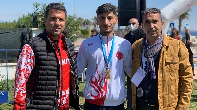 Malatyalı sporcu Avrupa üçüncüsü oldu