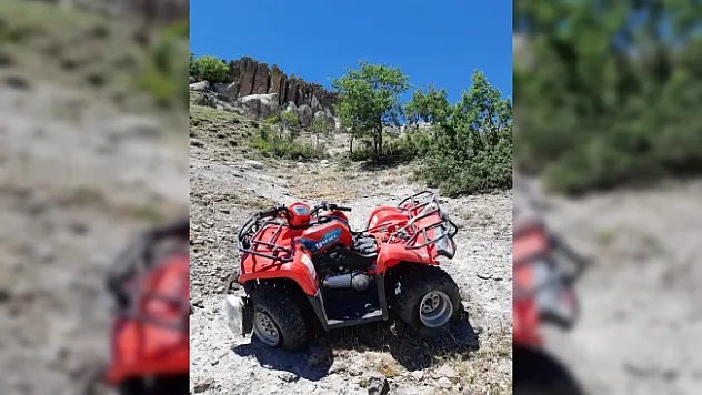 ATV şarampole devrildi, 1 ölü, 1 yaralı