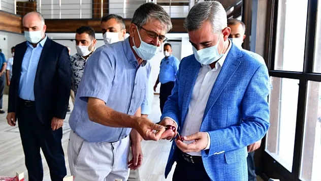 Çınar, 'en iyi kiraz' ve 'en iyi kiraz bahçesi' yarışması jüri heyetiyle buluştu