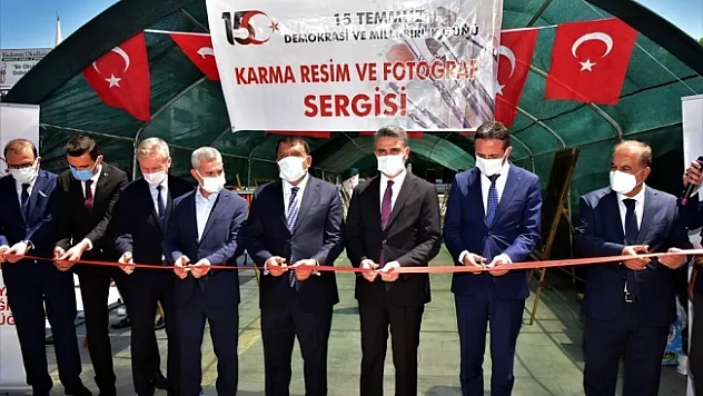 Malatya'da 15 Temmuz Sergisi açıldı