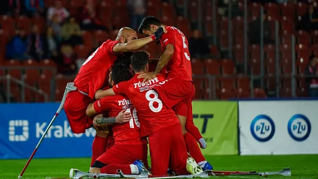 Ampute Futbol Milli Takımı yeniden Avrupa Şampiyonu!