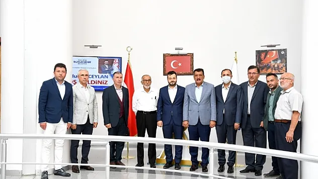 Başkan Gürkan, ÖNDER İmam Hatipliler Derneği Genel Başkanı Ceylan'ı ağırladı